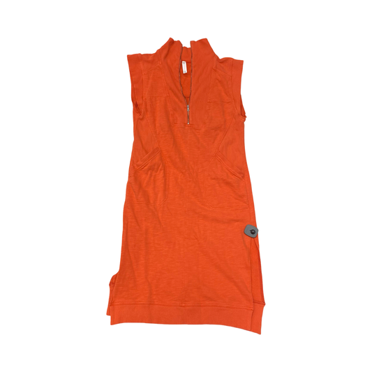 Dress Casual Midi By Daily Practice By Anthropologie In Orange, Size:M