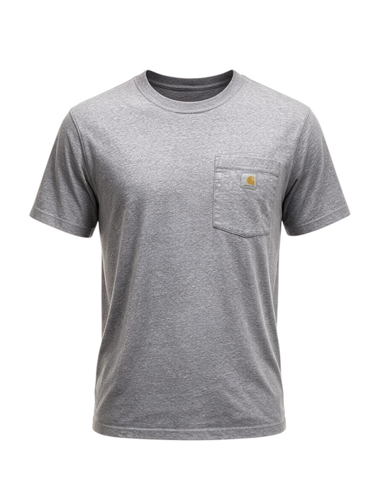 Top Short Sleeve By Carhartt In Purple, Size: L