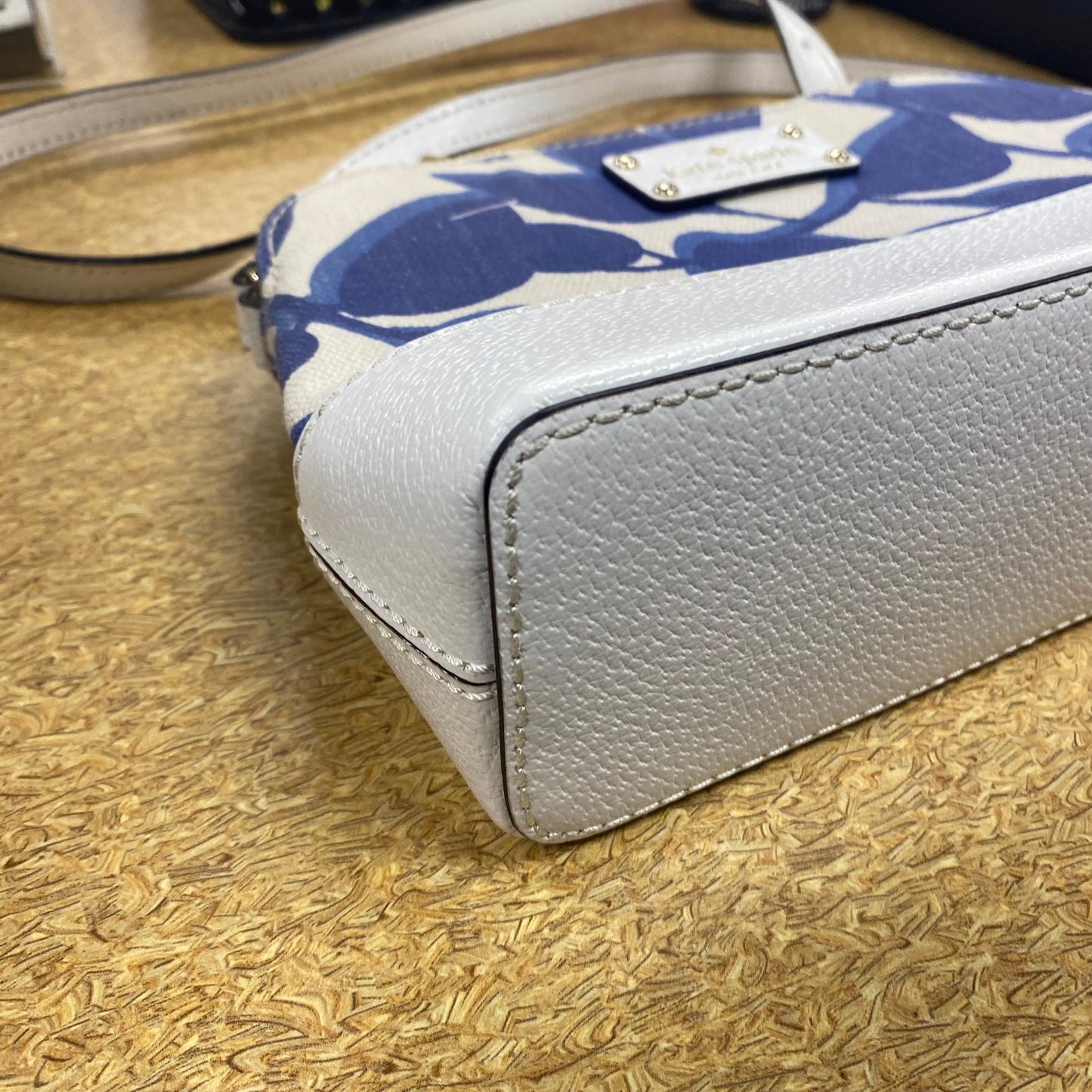 Crossbody Designer By Kate Spade In Blue, Size:Small