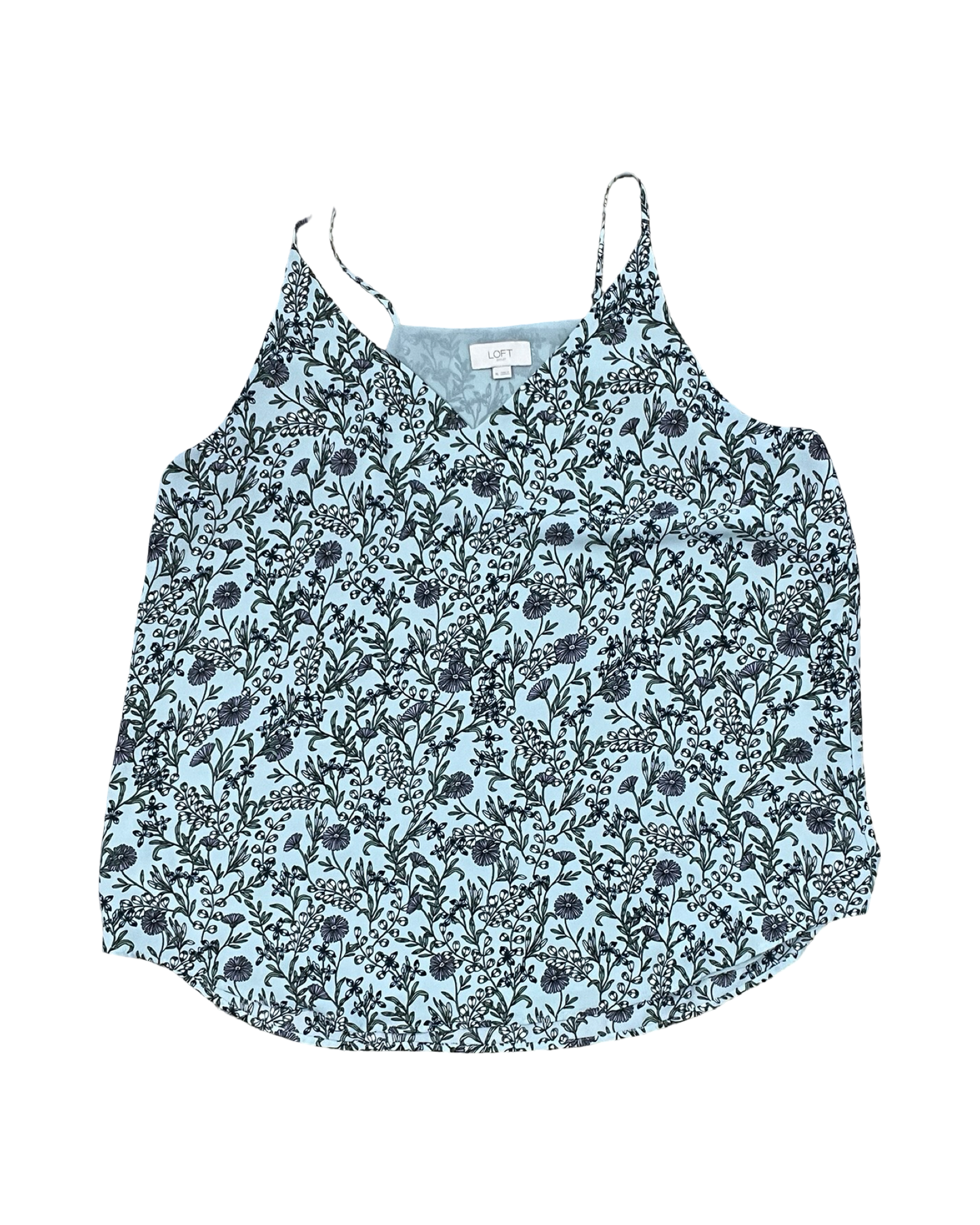 Top Sleeveless By Loft In Green, Size:Xl