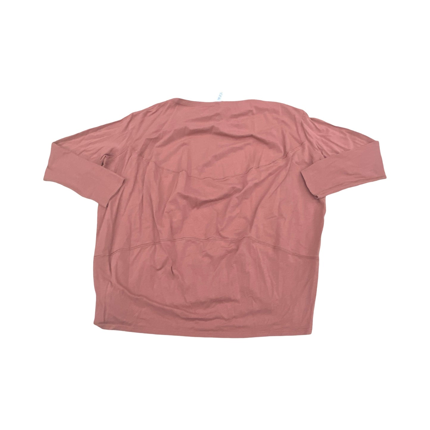Athletic Top Ls Crewneck By Lululemon In Brown, Size:4