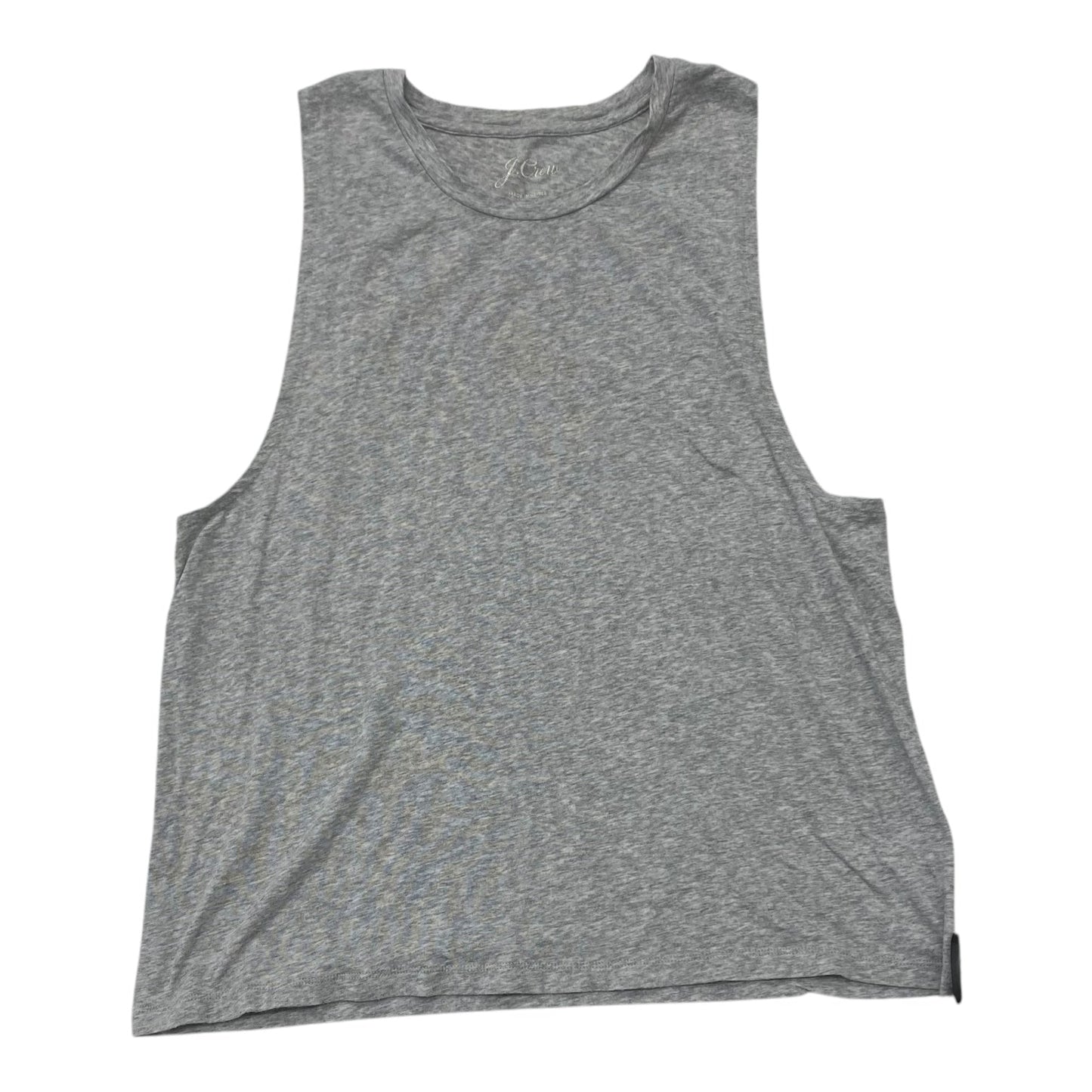 Top Sleeveless By J. Crew In Grey, Size:Xs