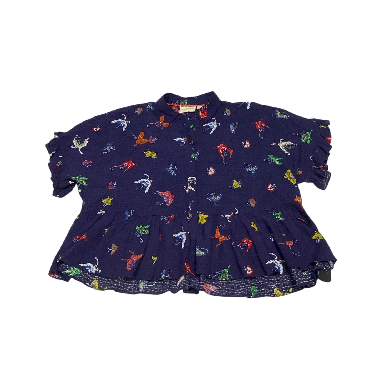 Top Ss By Maeve In Navy, Size:Xs