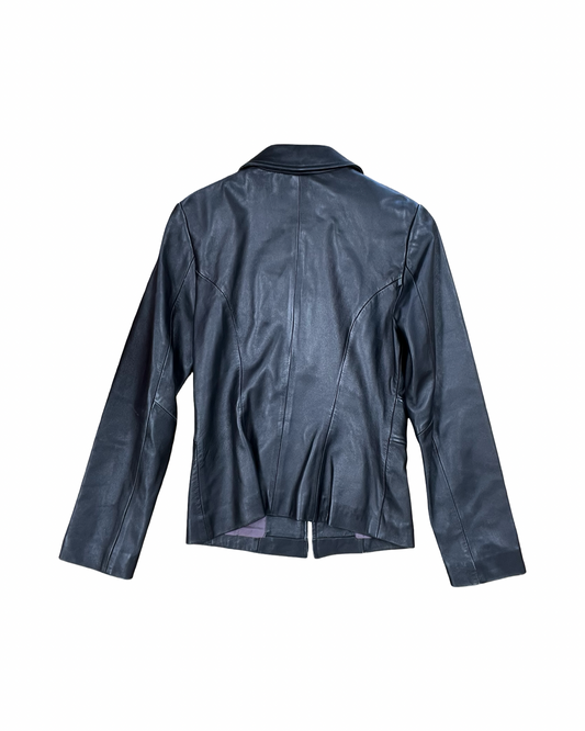Jacket Moto By Express In Black, Size:Xs
