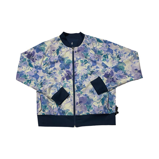 Athletic Jacket By Skechers In Multi, Size:M