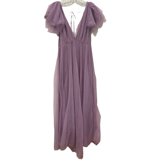 Purple Dress Party Long Cmc, Size Xl