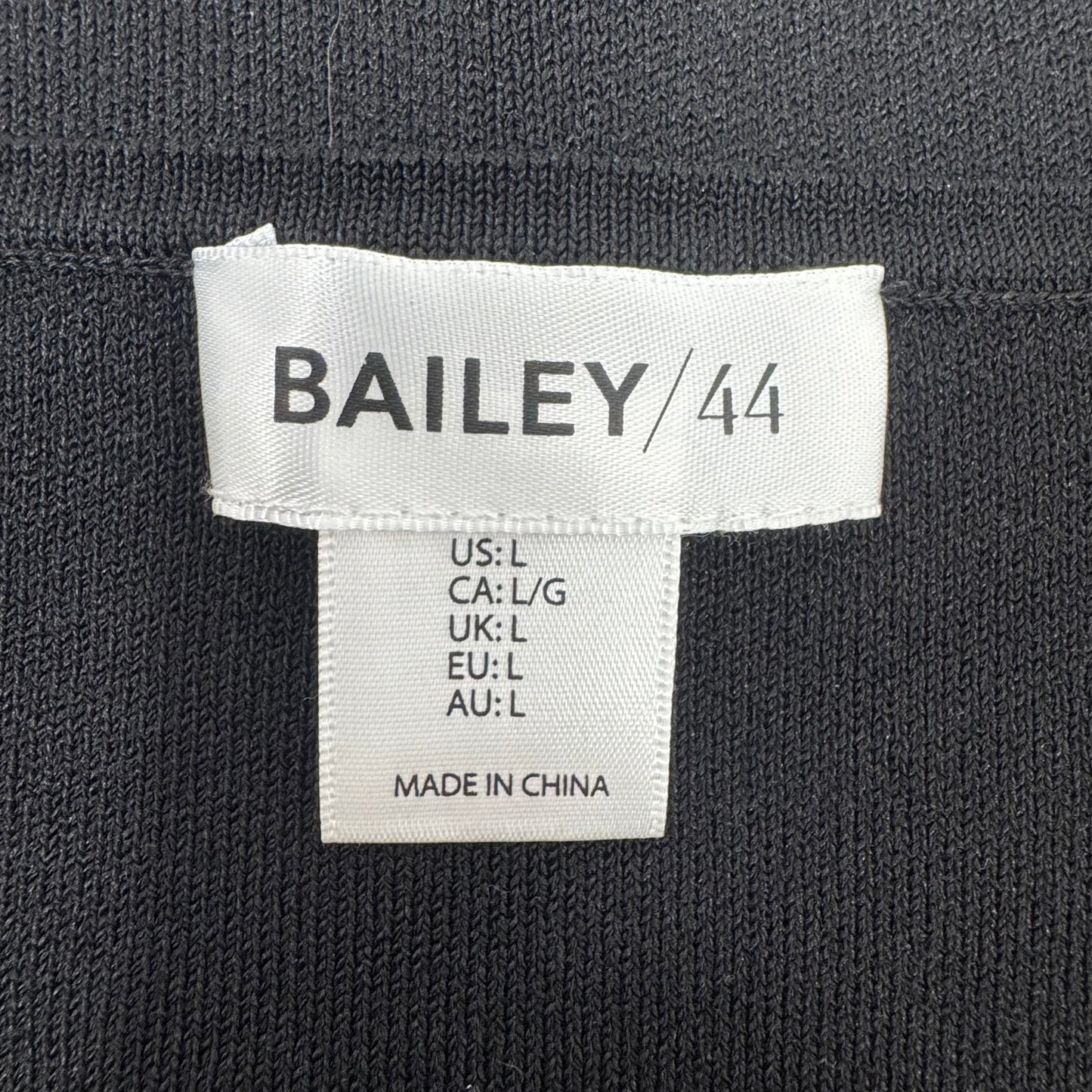 Top Sleeveless By Bailey 44 In Black, Size: L