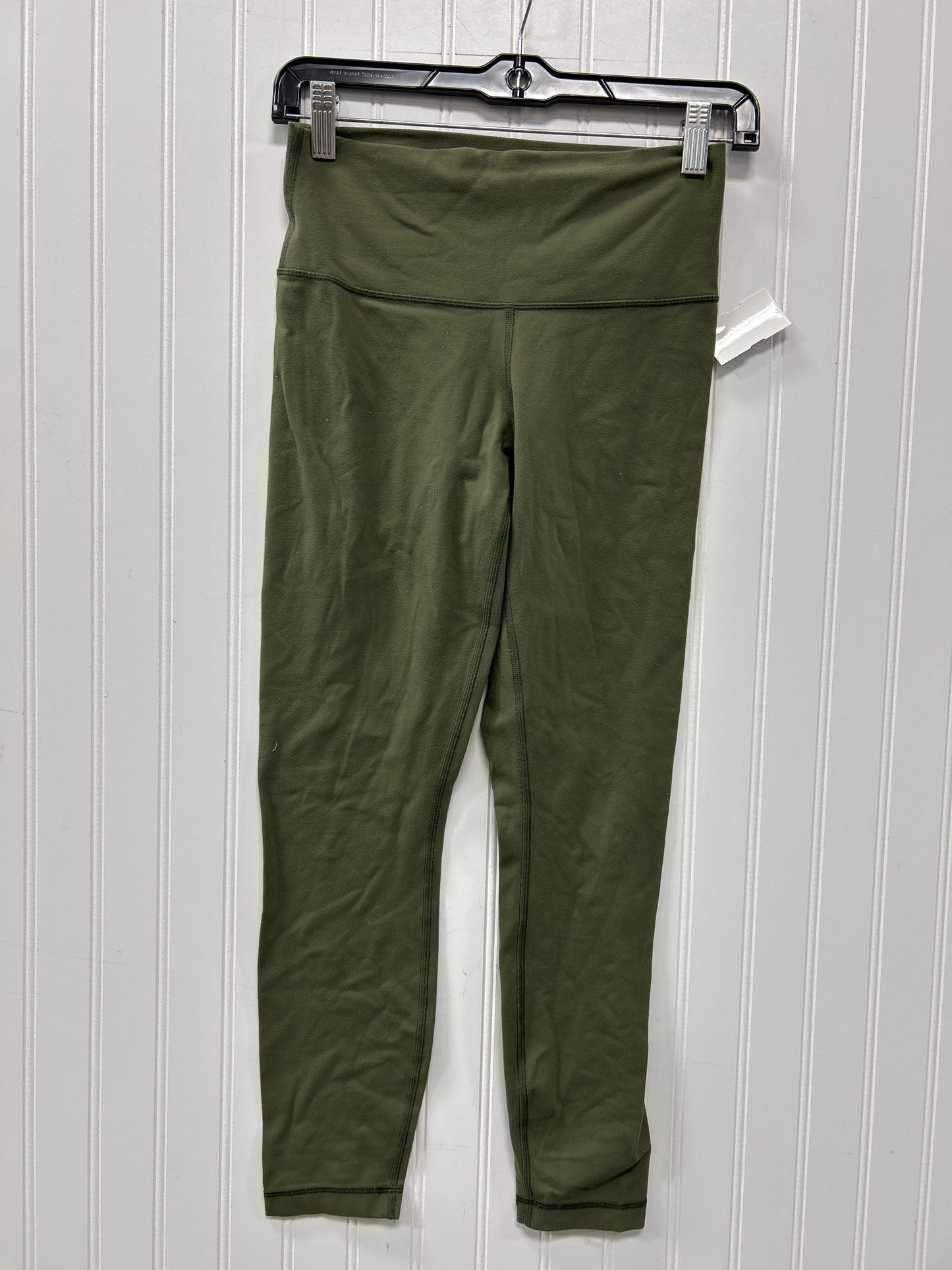 Athletic Leggings By Lululemon In Green, Size:6