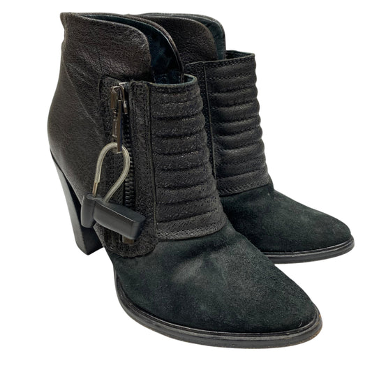 Boots Designer By All Saints In Black, Size:6