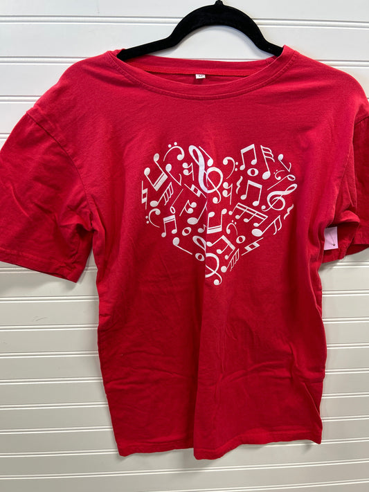 Top Ls By Cmc In Red, Size:M