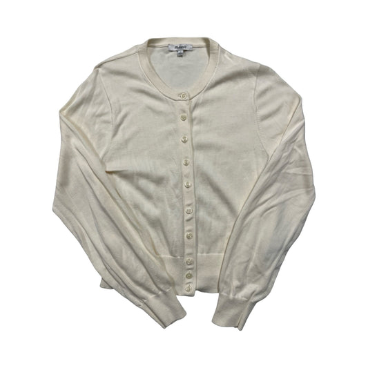 Sweater Cardigan By Madewell In Cream, Size:S
