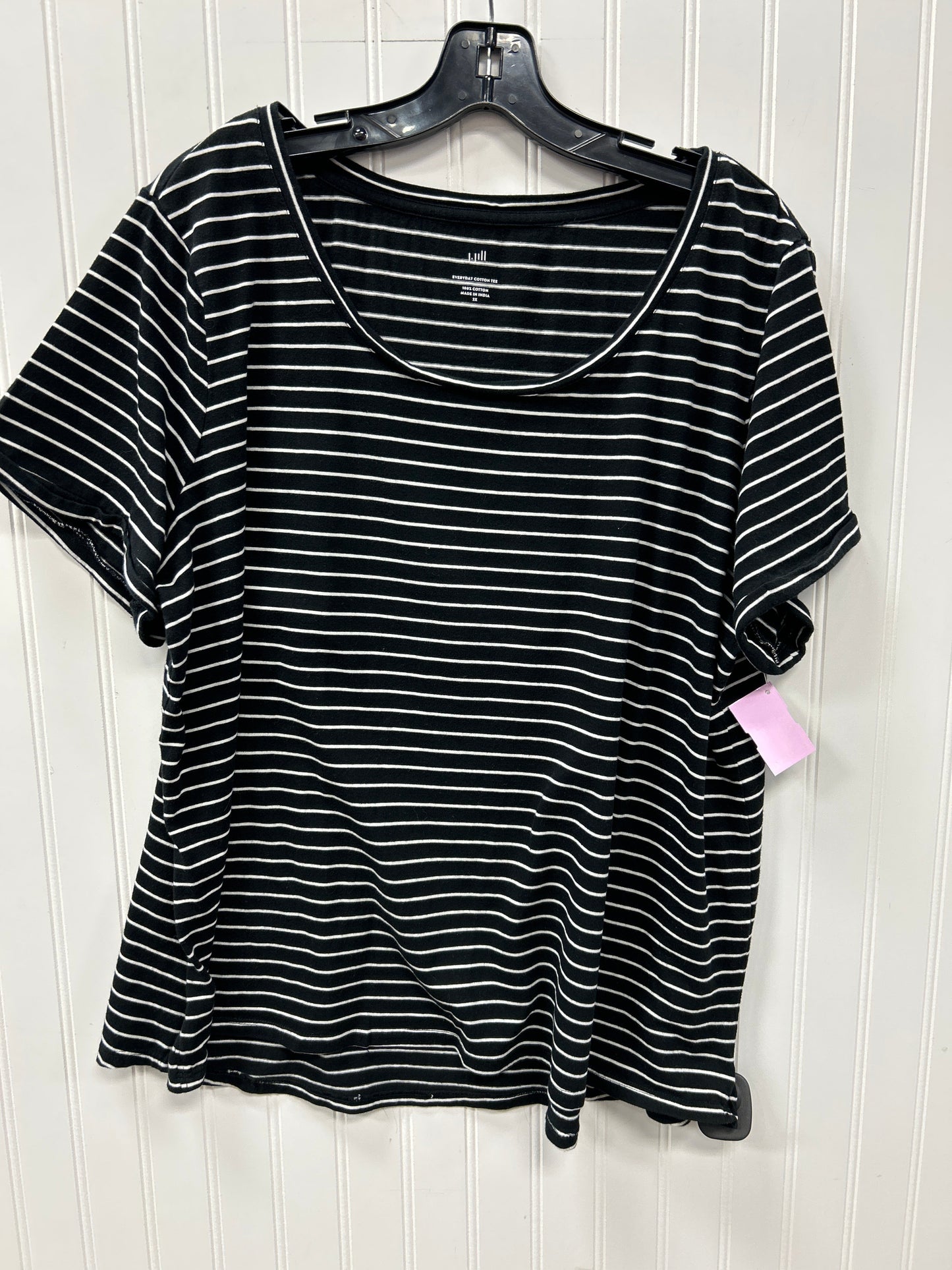 Top Ss By J. Jill In Black, Size:2X