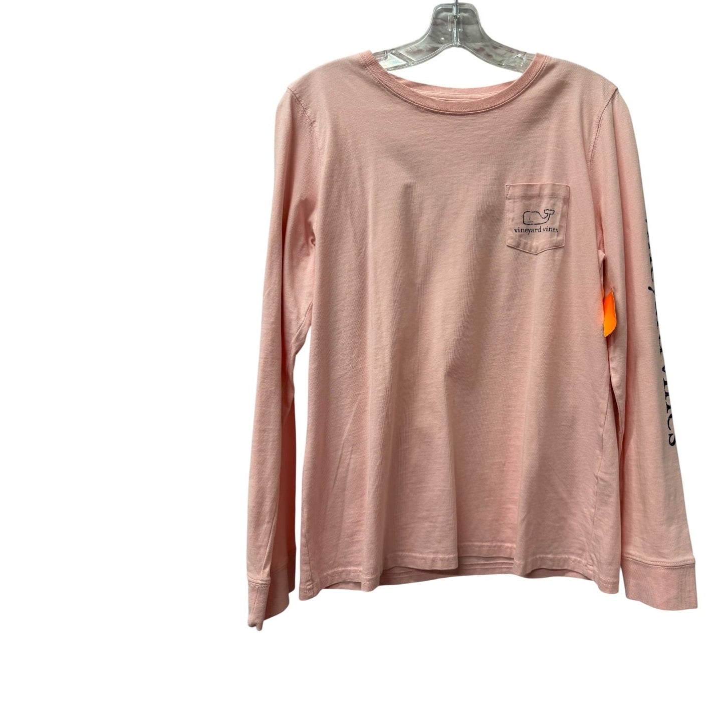 Athletic Top Ls Crewneck By Vineyard Vines In Pink, Size:M