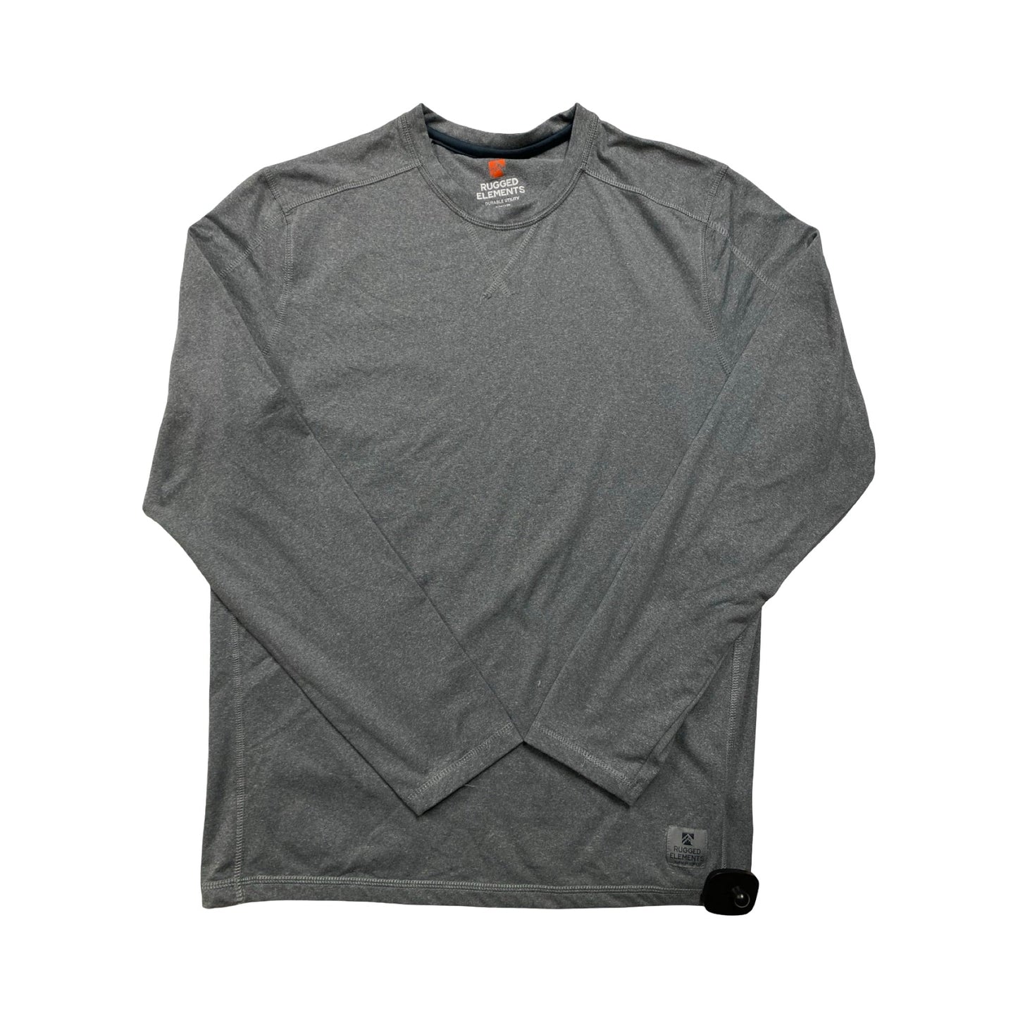 Athletic Top Ls Crewneck By Cmc In Grey, Size:S