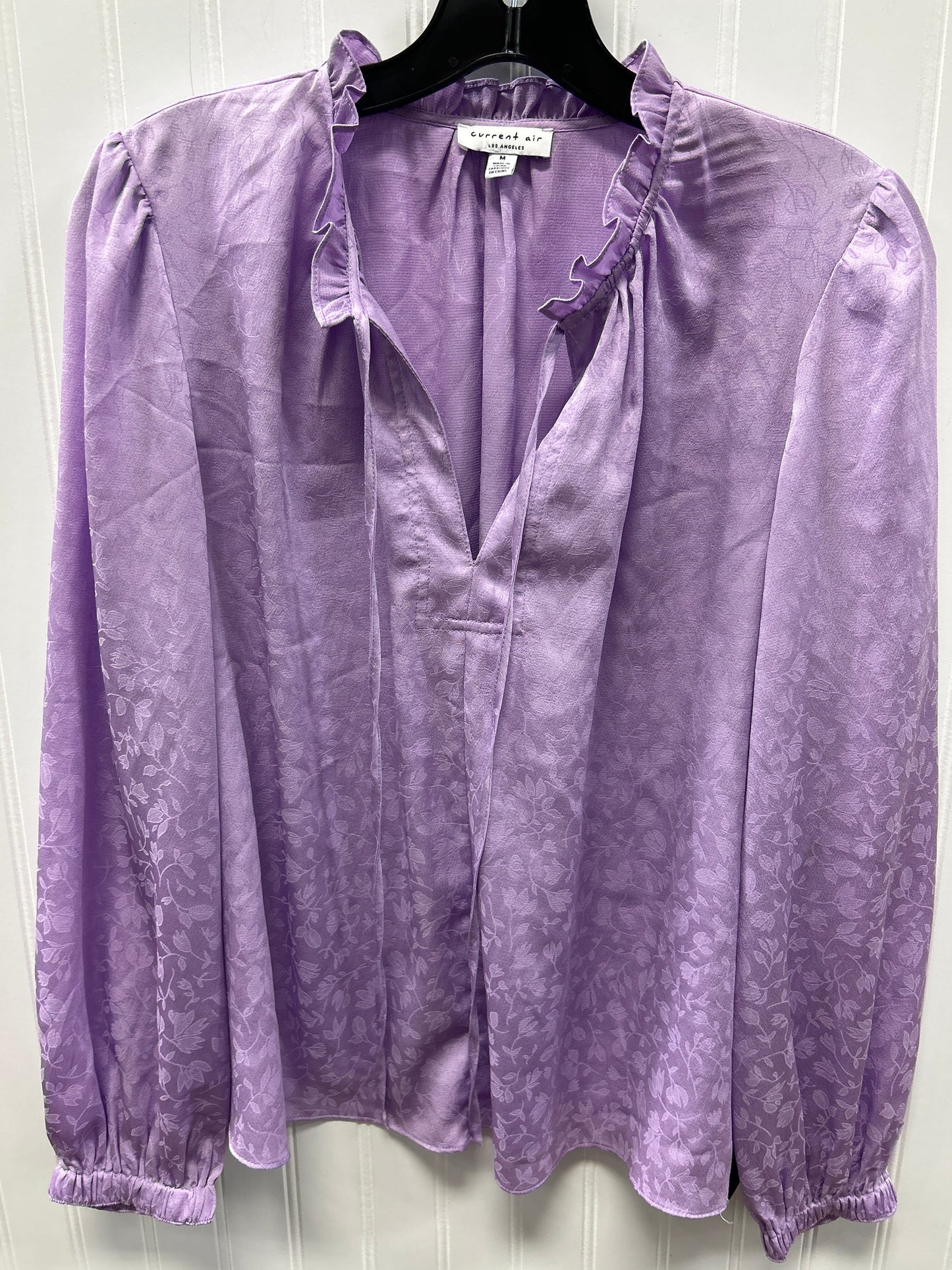Top Ls By Current Air In Purple, Size:M