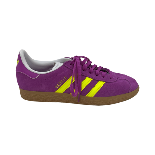 Shoes Sneakers By Adidas In Purple & Yellow, Size:7