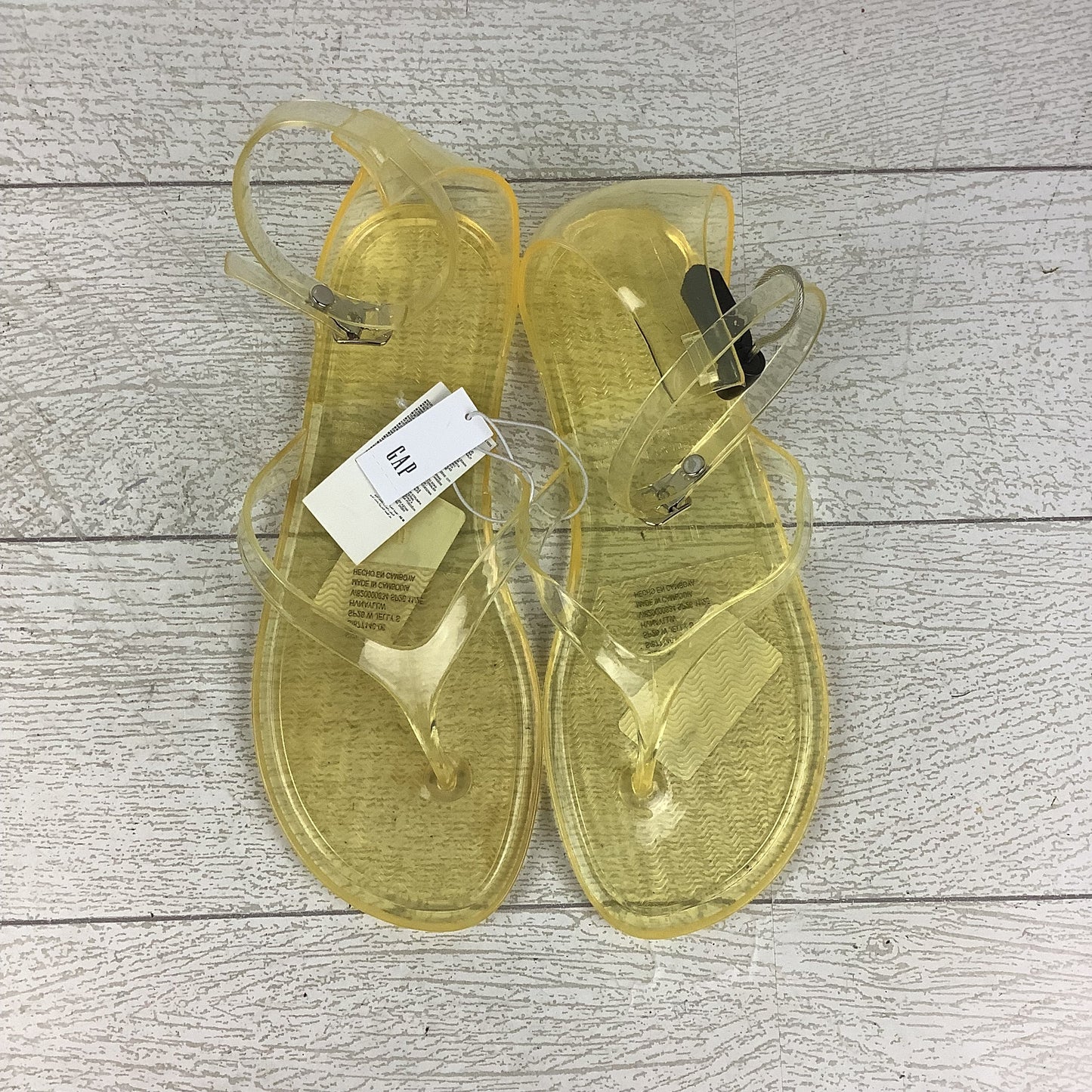 Sandals Flats By Gap In Clear, Size: 8