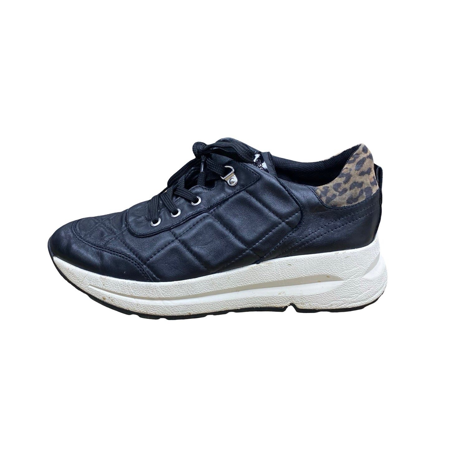 Shoes Sneakers By Geox Shoes In Black & Brown, Size:10.5