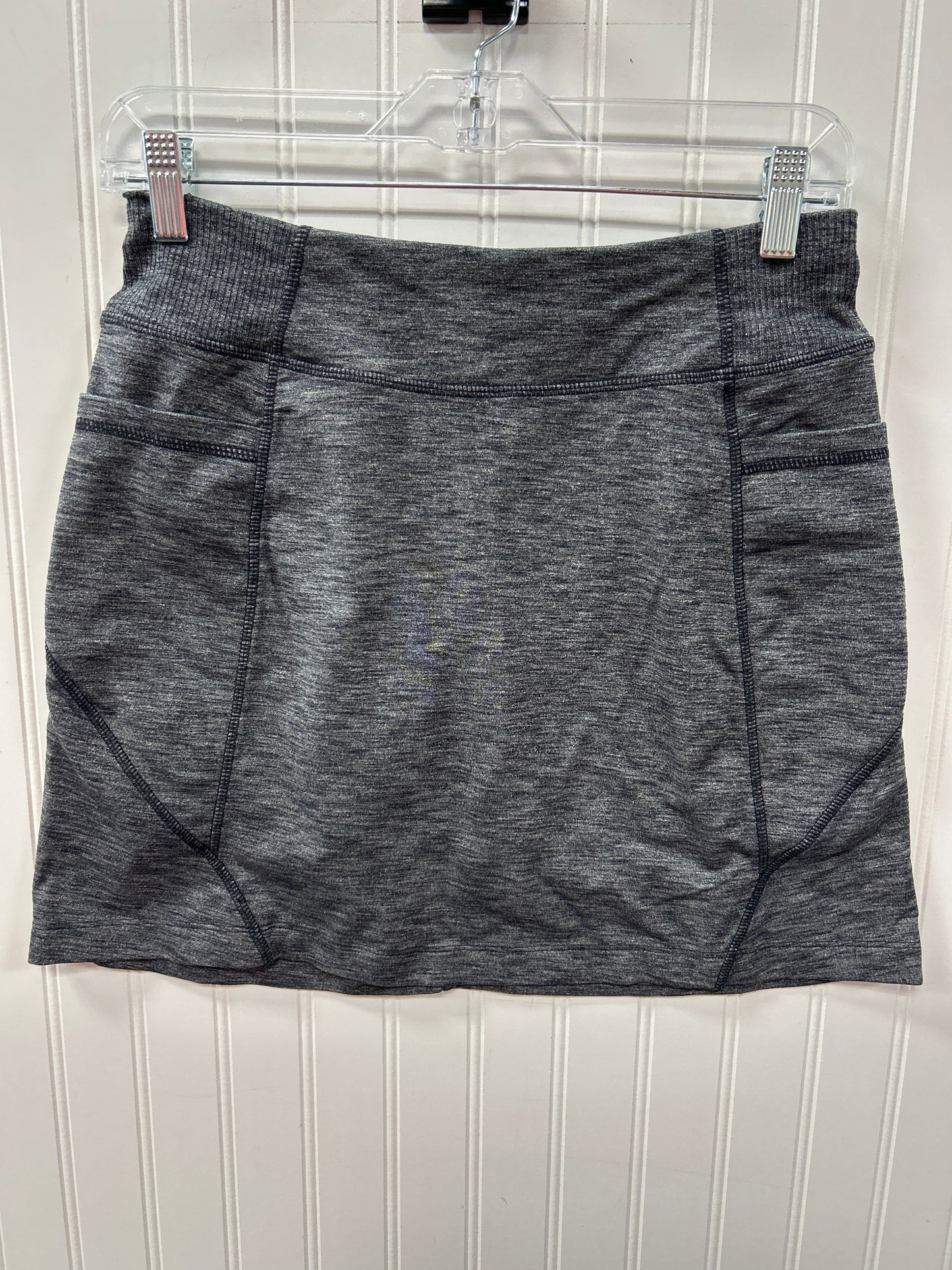 Athletic Skort By Athleta In Grey, Size:S