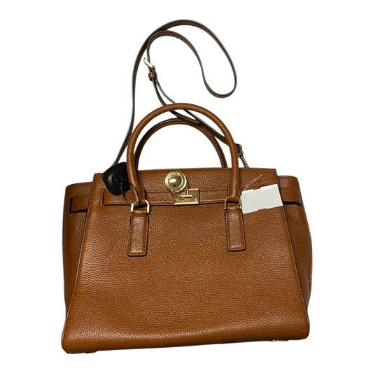 Handbag Designer By Michael Kors In Brown, Size:Medium