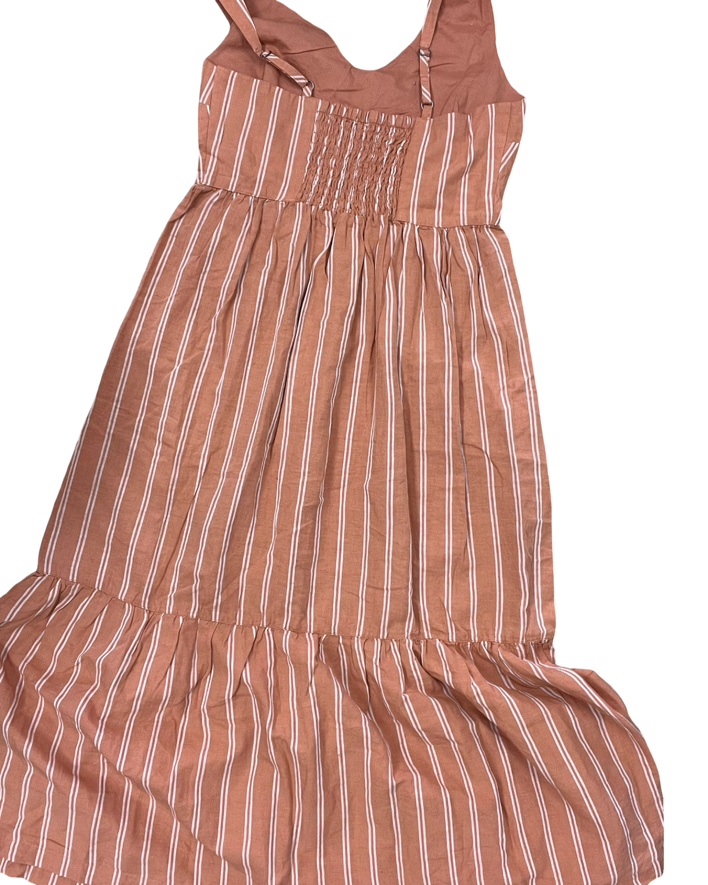 Dress Casual Midi By Pact In Orange