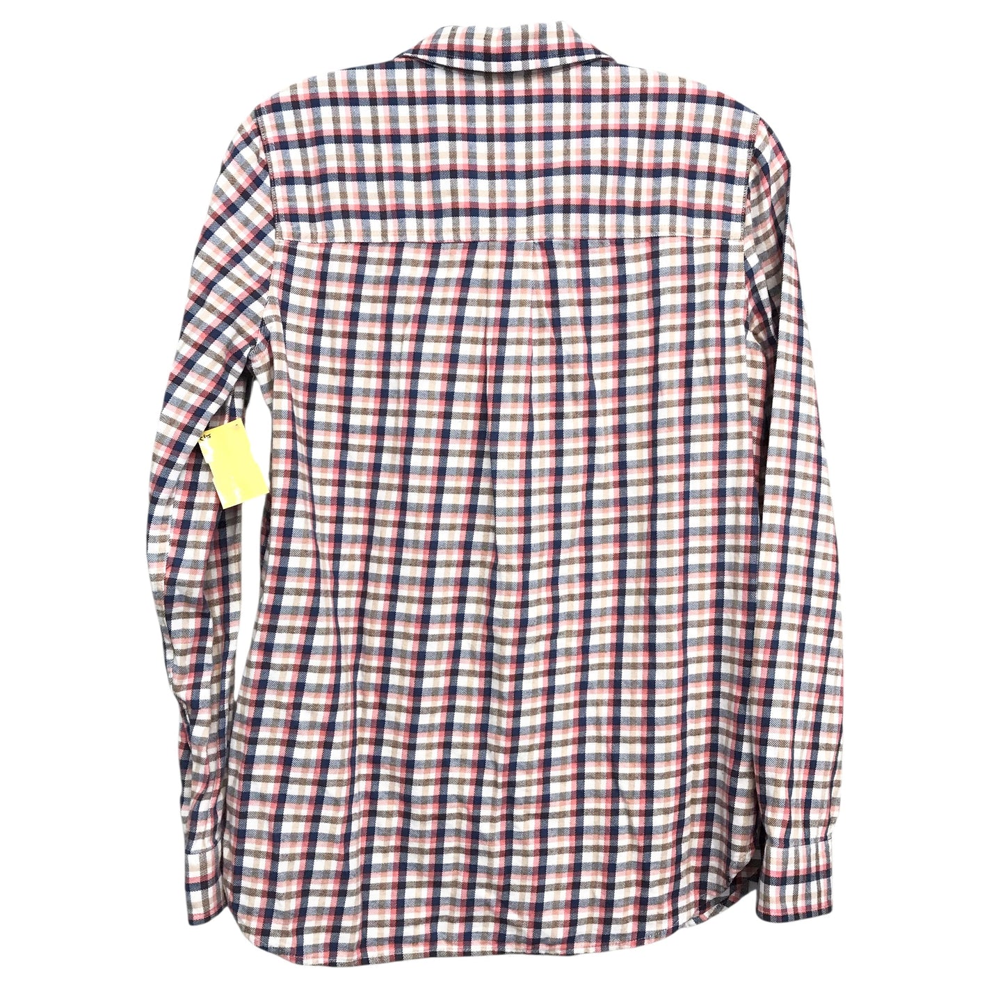 Top Ls By Madewell In Checkered Pattern, Size:S