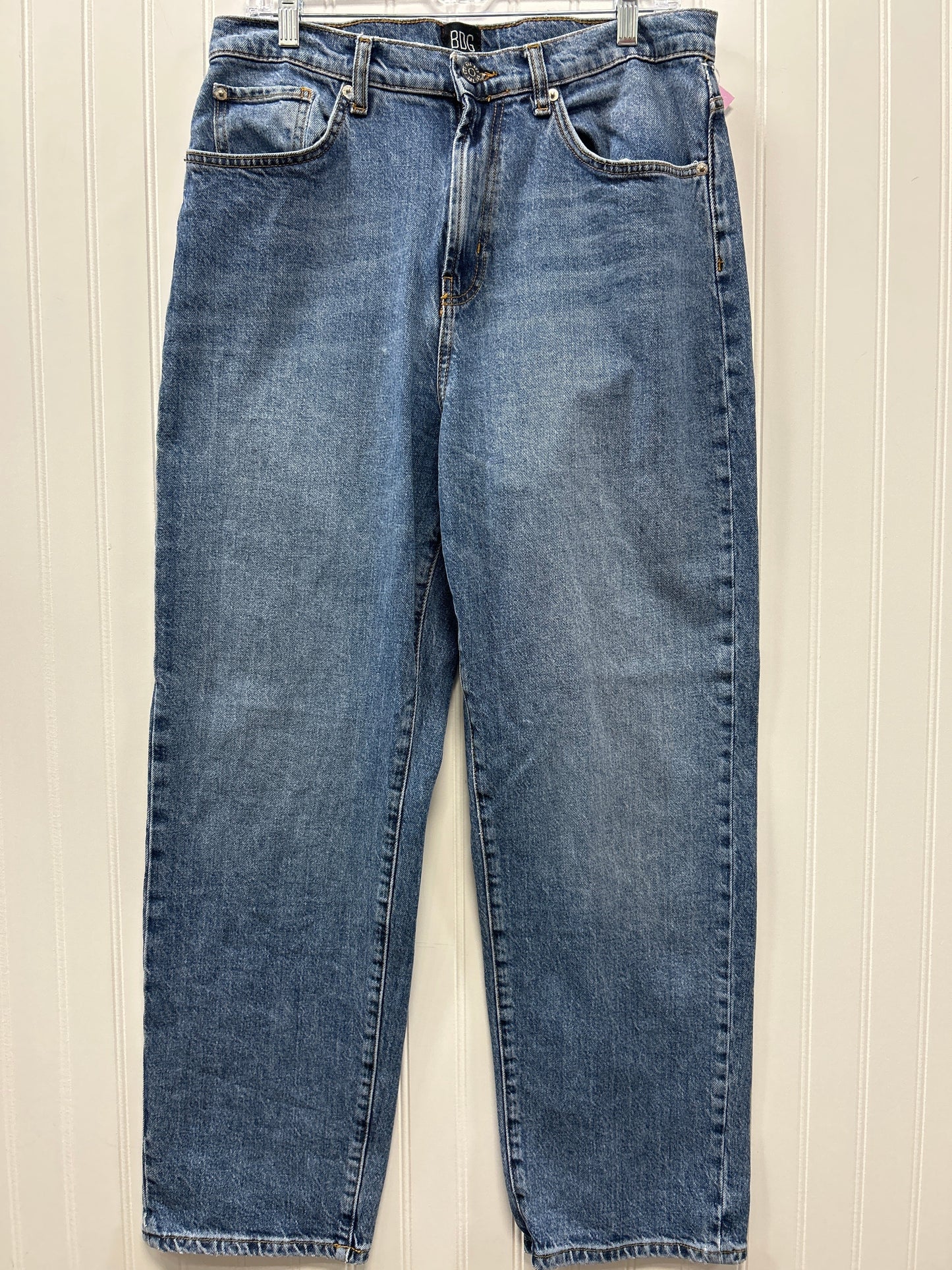 Jeans Straight By Bdg In Blue Denim, Size:14