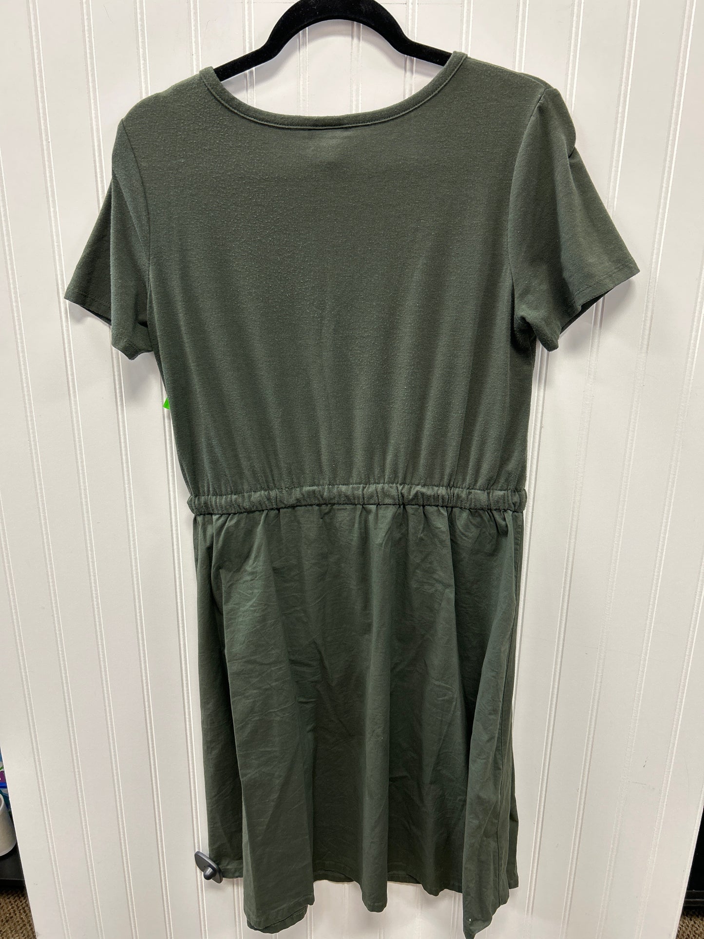 Dress Casual Midi By Massimo Dutti In Green, Size:M