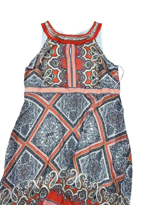 Dress Casual Midi By Studio 1 In Orange, Size:20