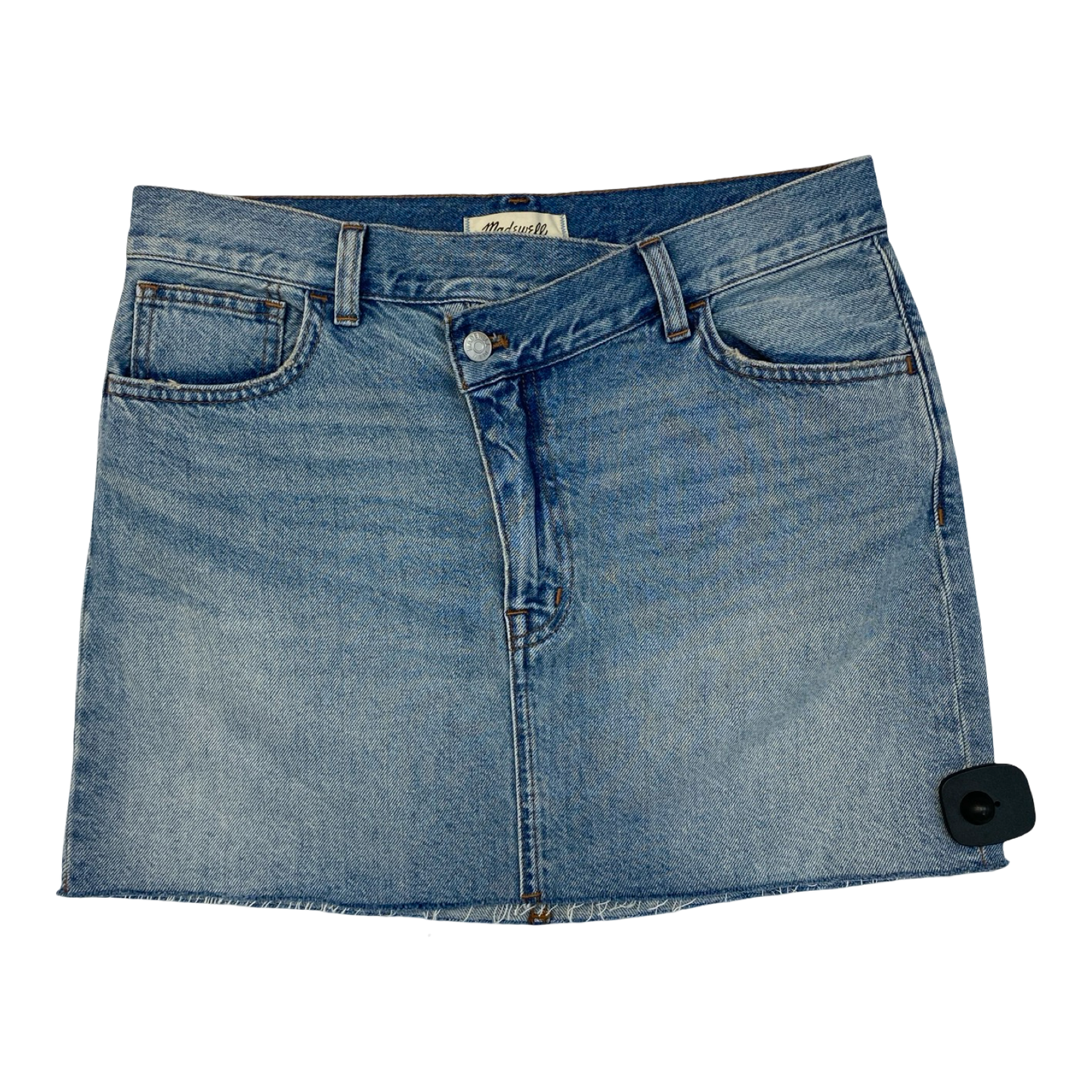 Skirt Mini & Short By Madewell In Blue Denim, Size:4