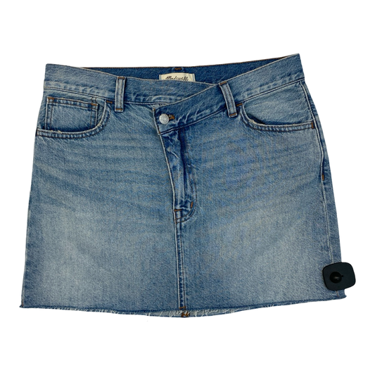 Skirt Mini & Short By Madewell In Blue Denim, Size:4