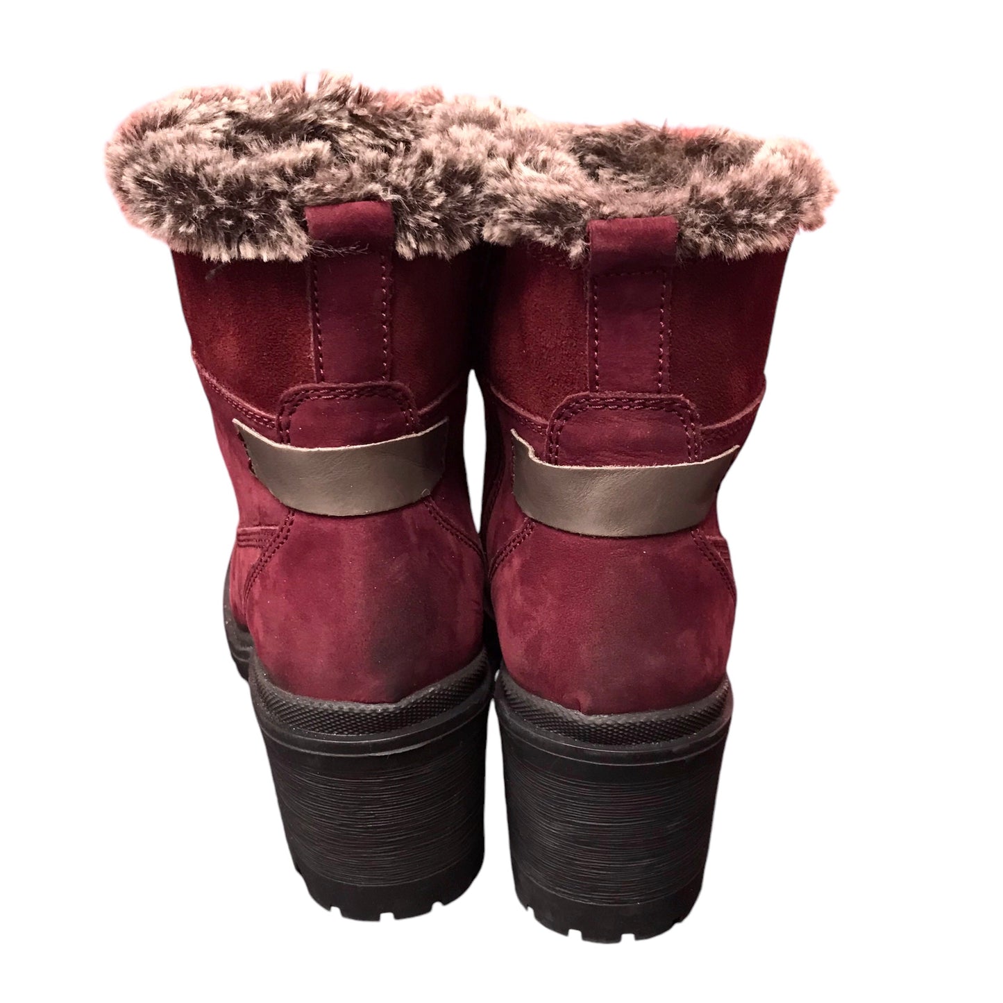 Boots Ankle Heels By Eric Michael London In Red, Size:6