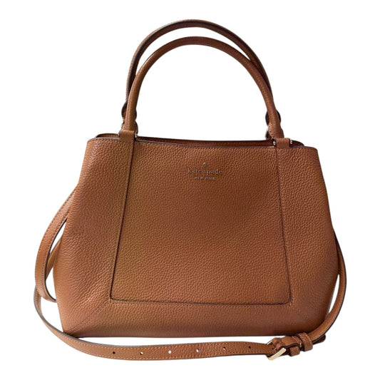 Handbag Designer By Kate Spade In Brown, Size:Medium