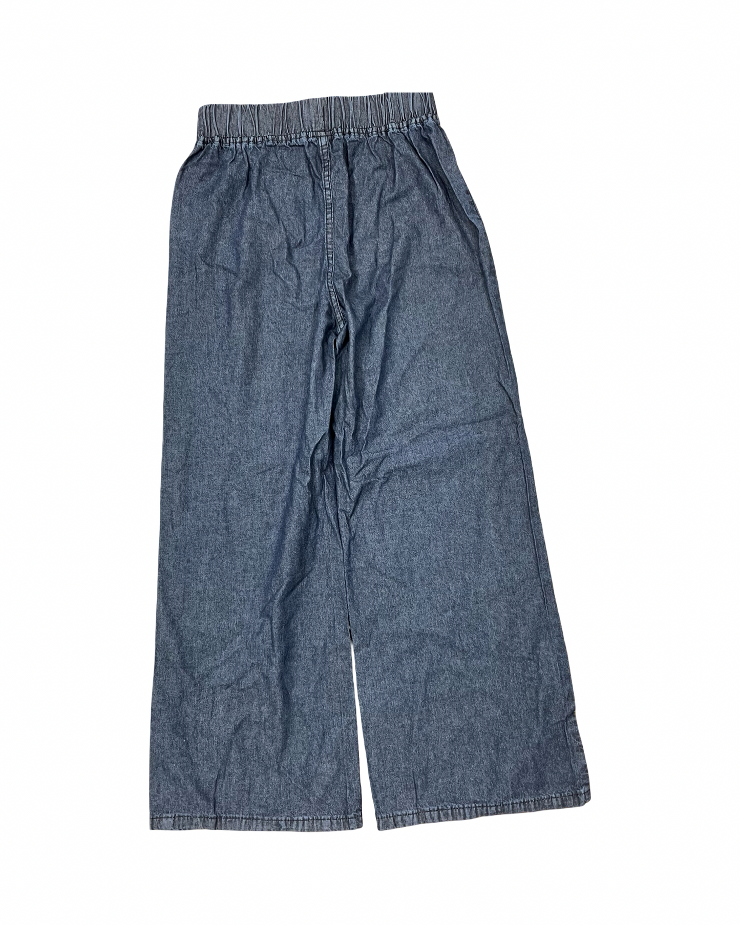 Pants Lounge By Shein In Blue Denim, Size:M