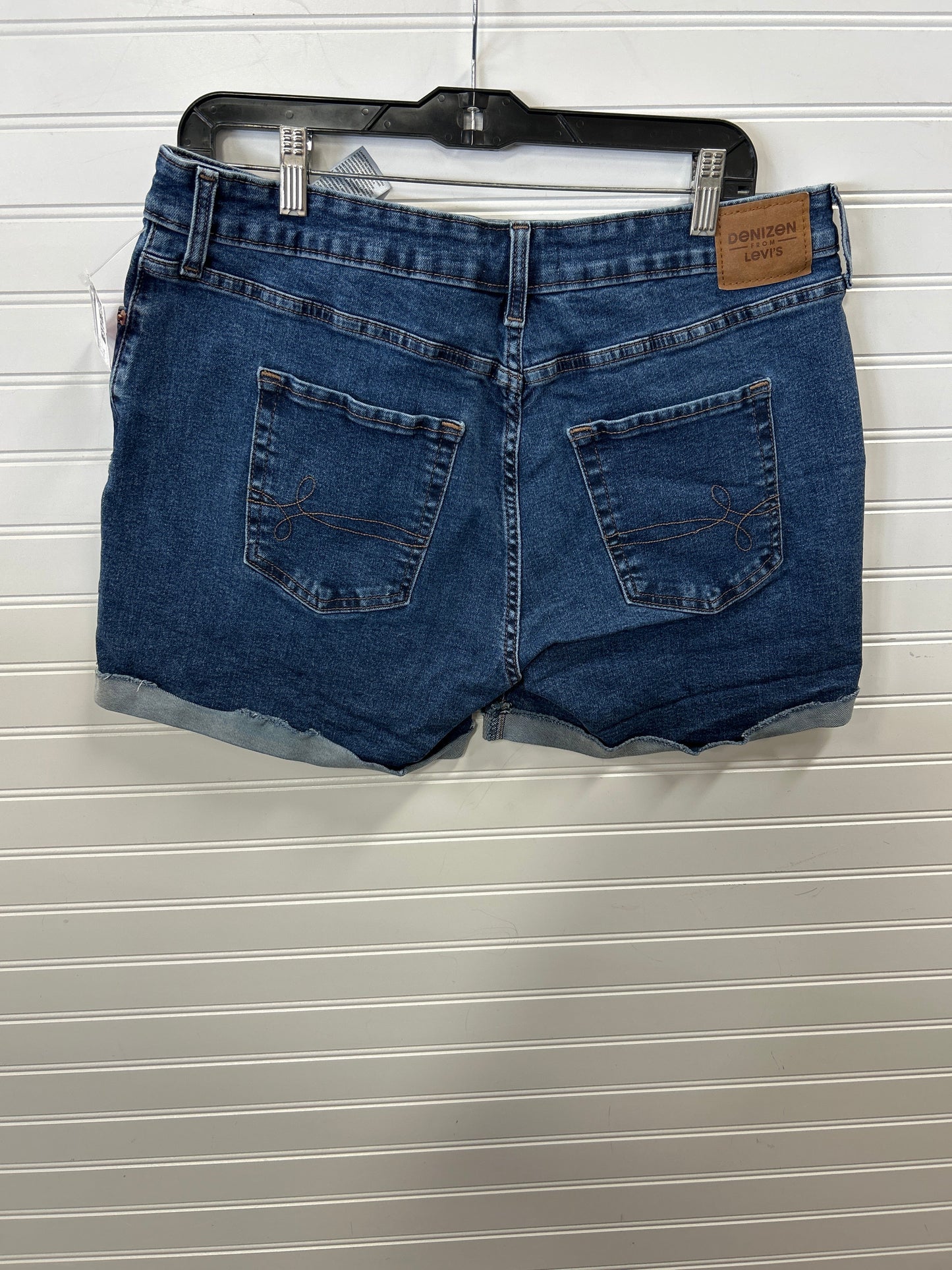 Shorts By Levis In Blue Denim, Size:14