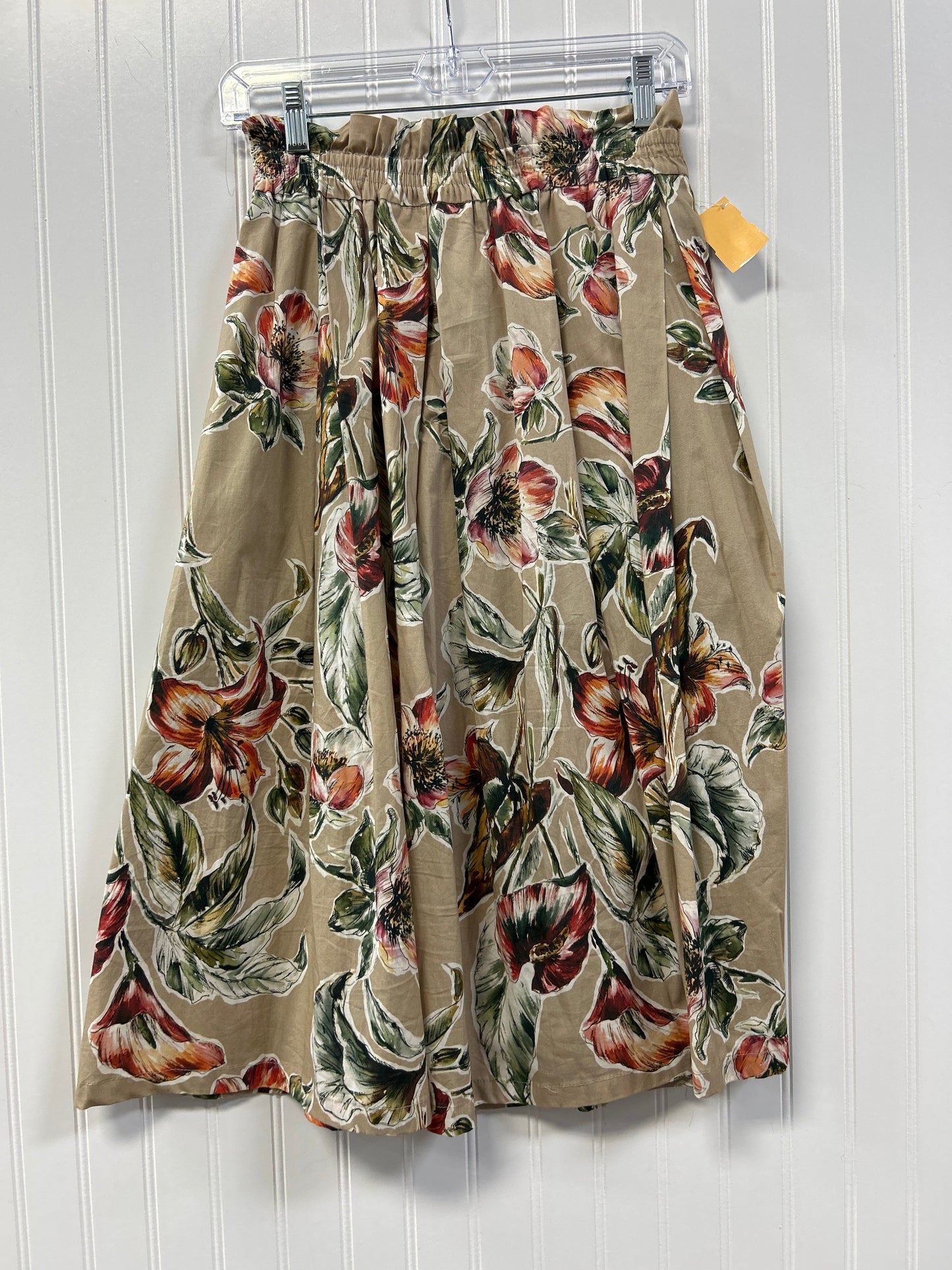 Skirt Maxi By Cmc In Tan, Size:8