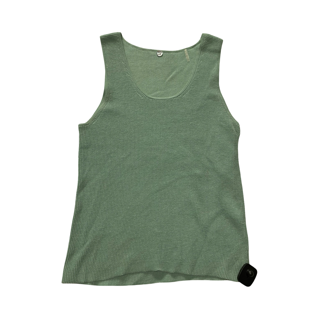 Top Sleeveless By Margaret Oleary In Green, Size:L