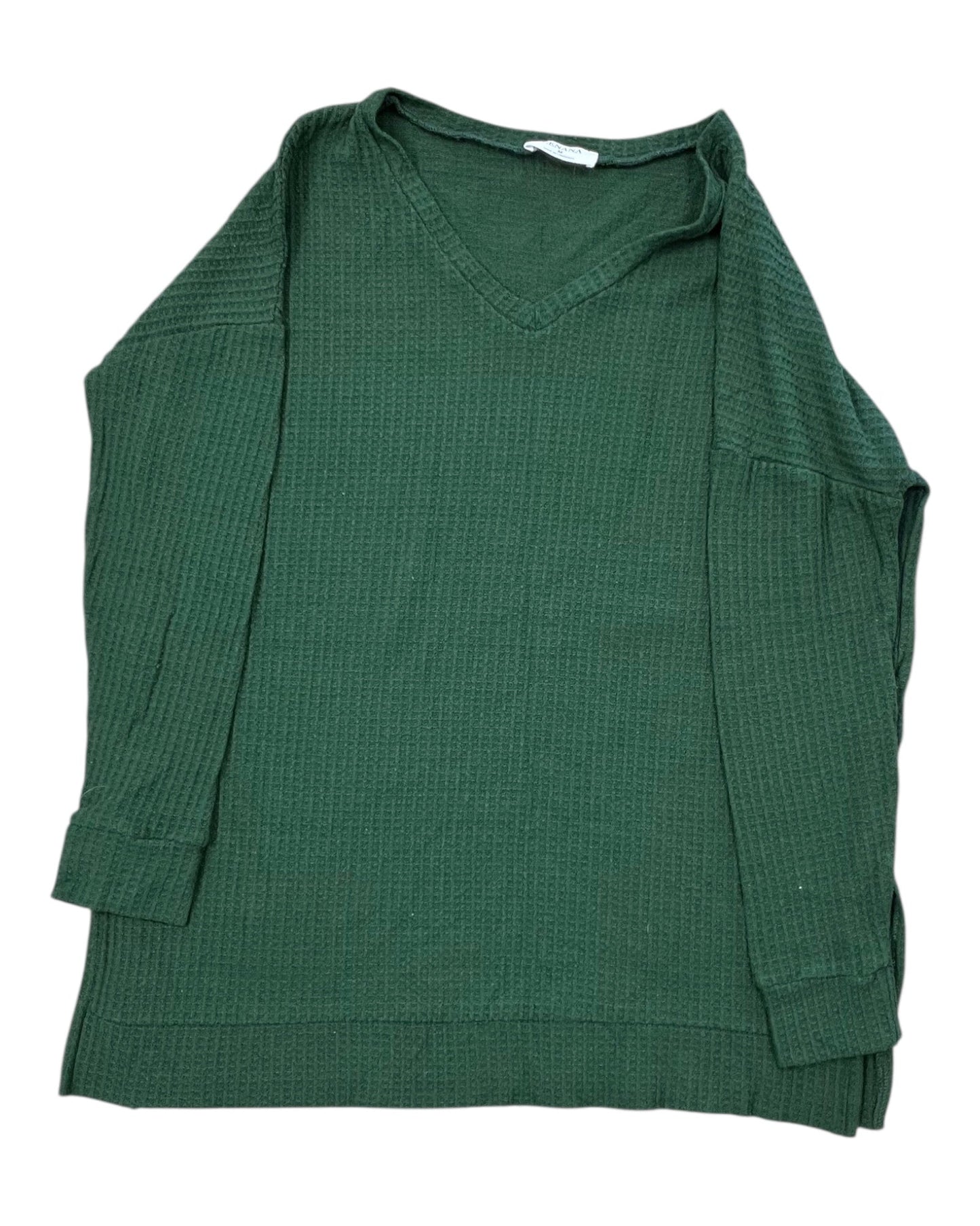 Top Ls By Zenana In Green, Size:M