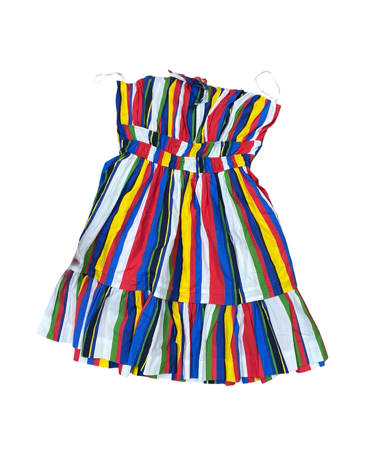 Dress Party Short By Anthropologie In Multi, Size:L