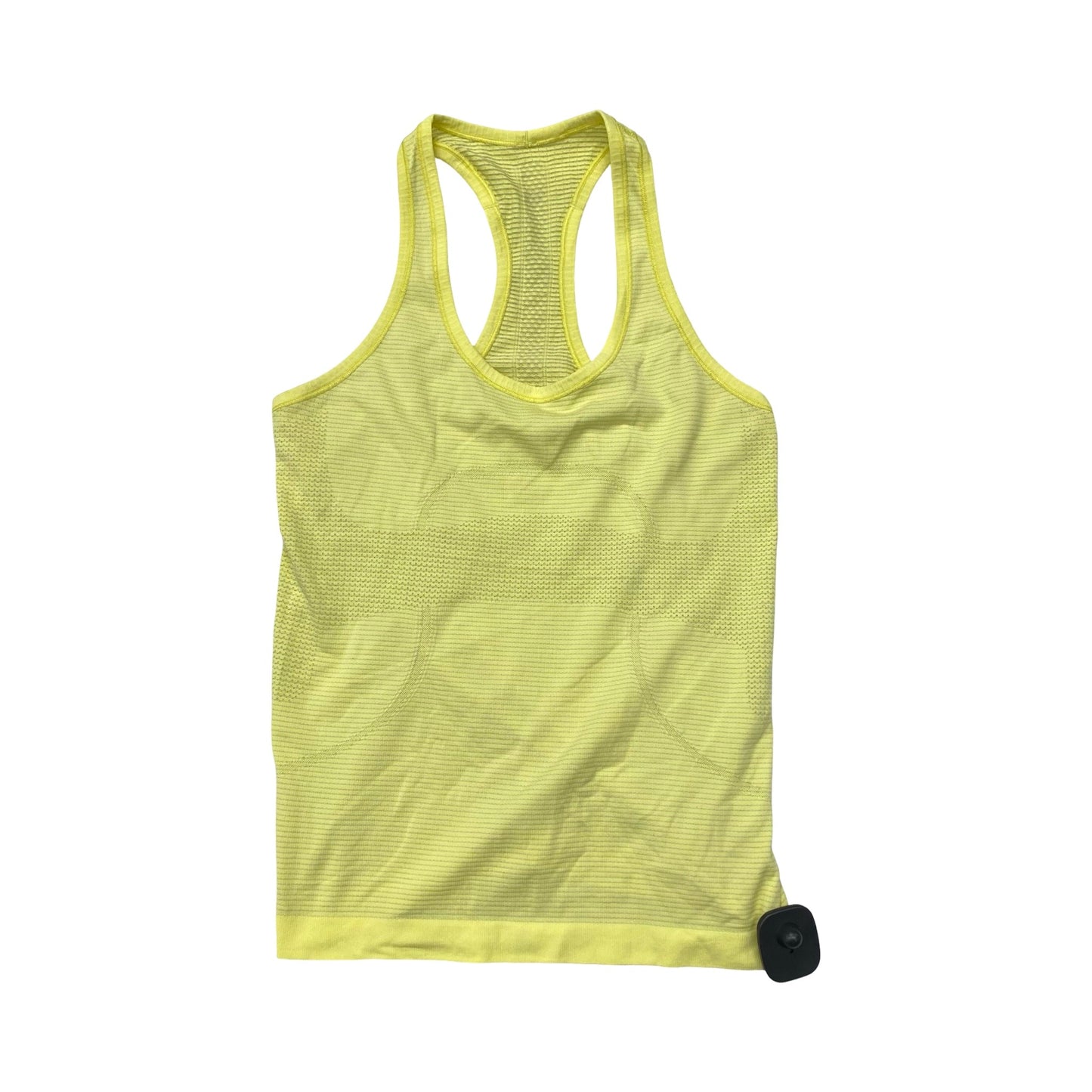 Athletic Tank Top By Lululemon In Yellow, Size:6