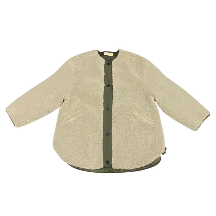 Jacket Faux Fur & Sherpa By Mng In Cream, Size:S