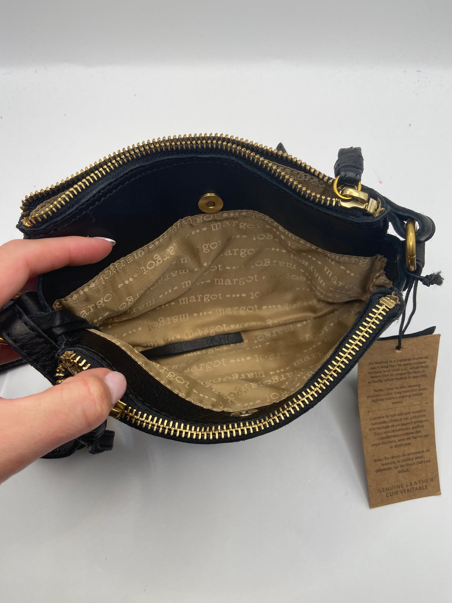 Crossbody Leather By Margot, Size: Small