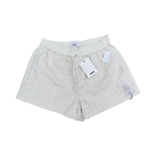 Shorts Designer By EAVES In Cream, Size:S