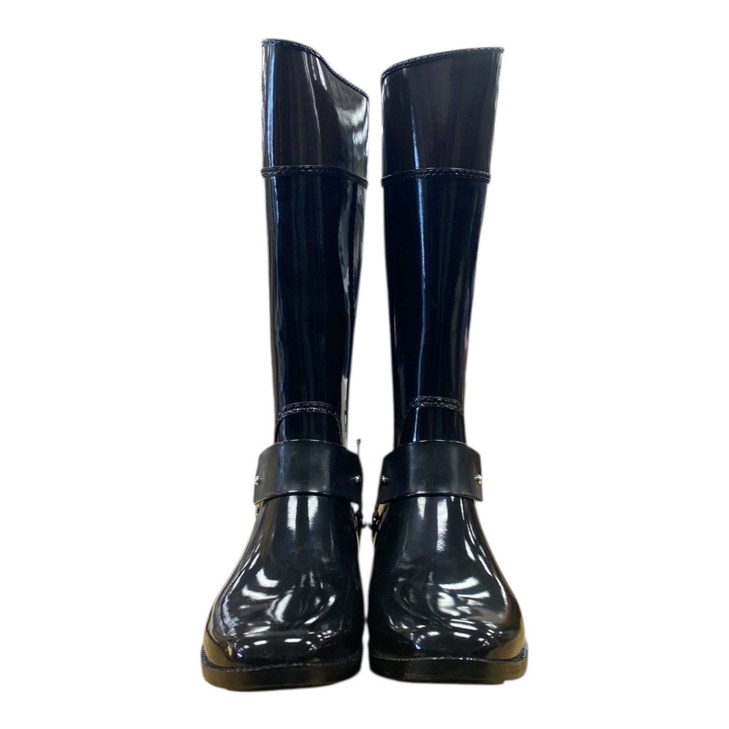 Boots Knee Flats By Michael By Michael Kors In Black, Size:10