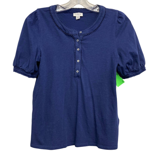 Top Ss By J. Crew In Navy, Size:Xs