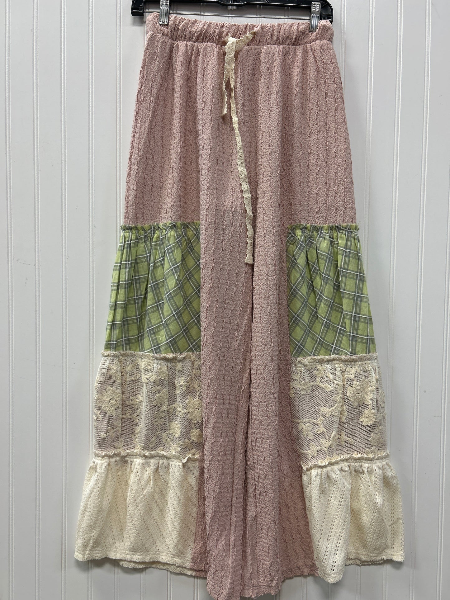 Pants Linen By Fantastic Fawn In Multi, Size:S