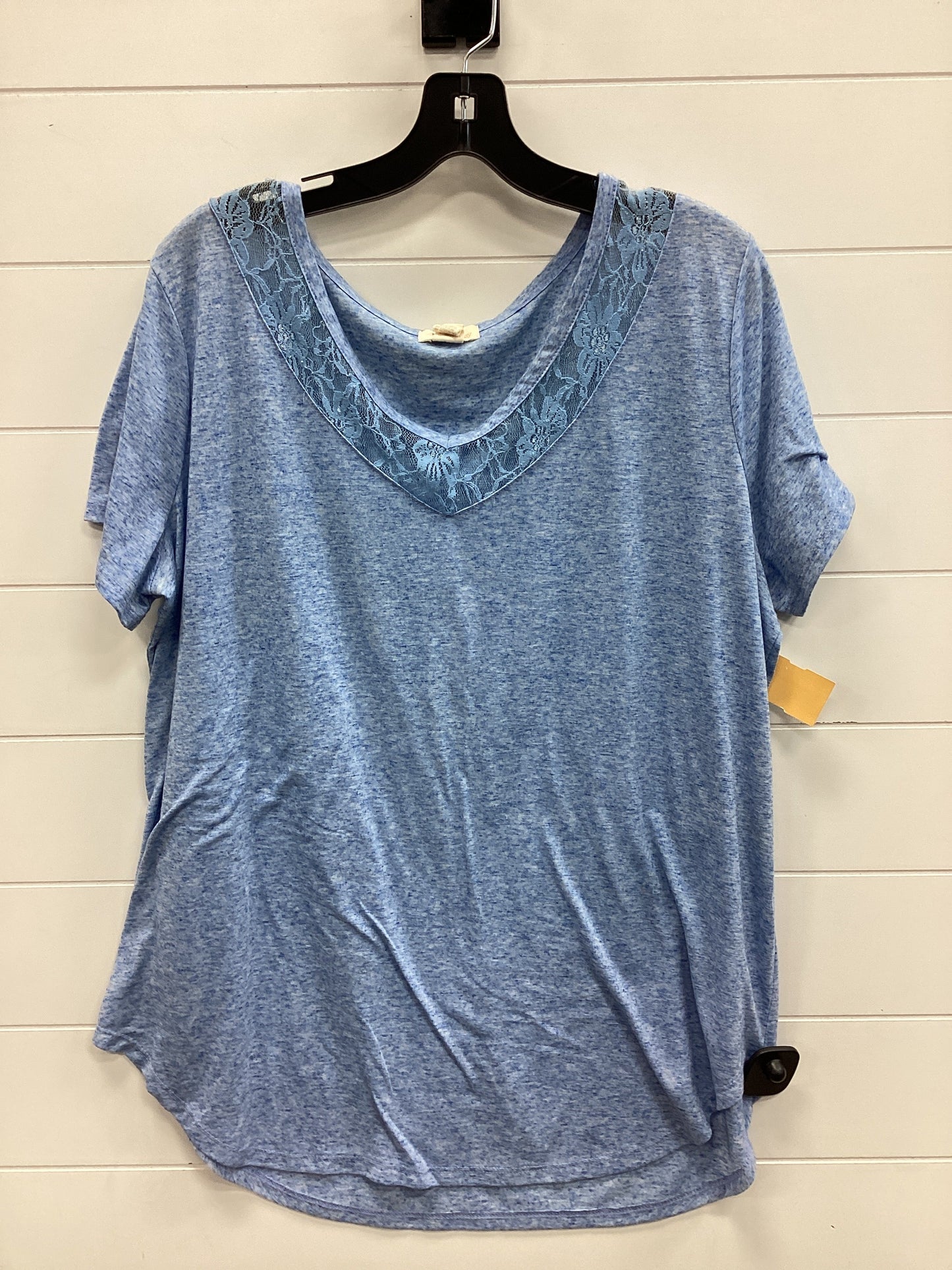 Top Ls By Cmc In Blue, Size:1X