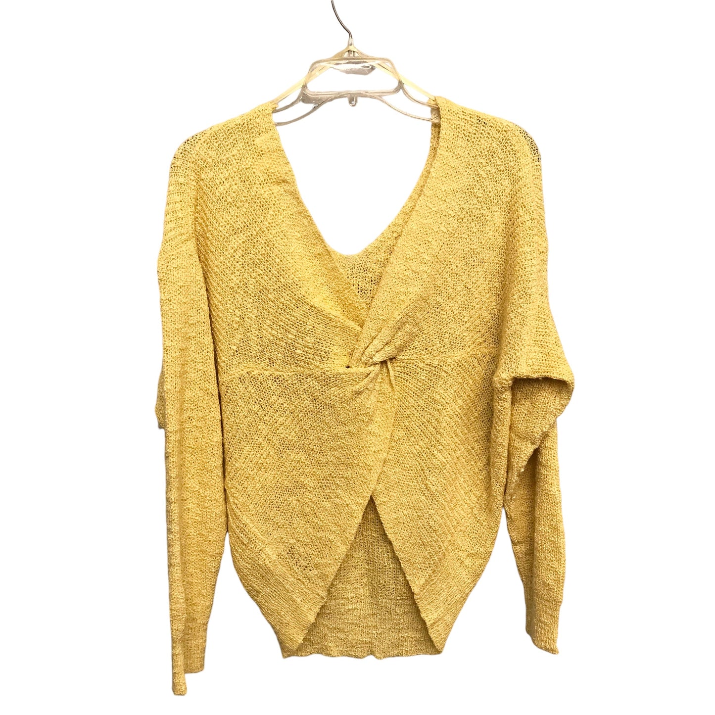 SWEATER By LOVE TREE In YELLOW, Size:L