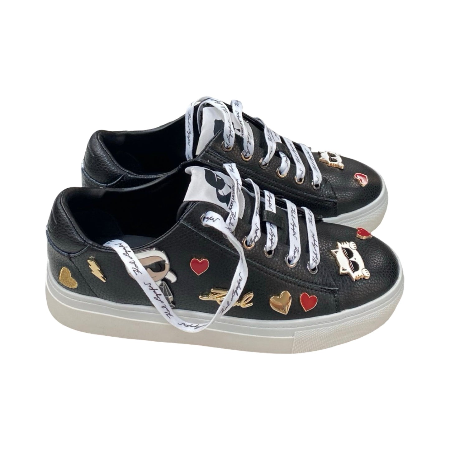 Shoes Designer By Karl Lagerfeld In Multi, Size:6.5