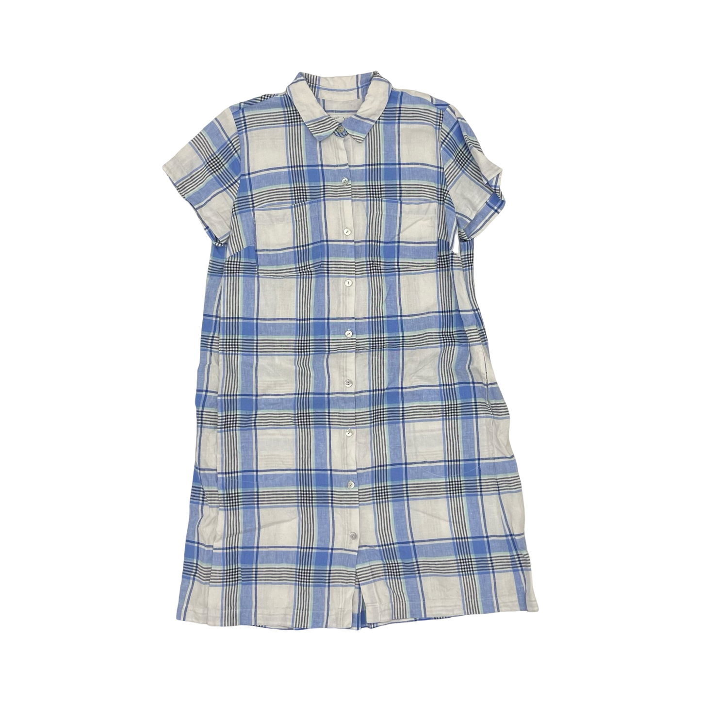Dress Casual Short By J. Jill In Blue & White, Size:S